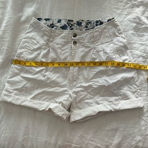 Vintage Linen High Waist Short